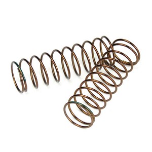 Tekno RC Shock Spring Set (rear, 1.3x10.5, 2.61lb/in, 63mm, green) (2pcs)