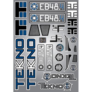 Tekno RC EB48.4 Decal Sheet