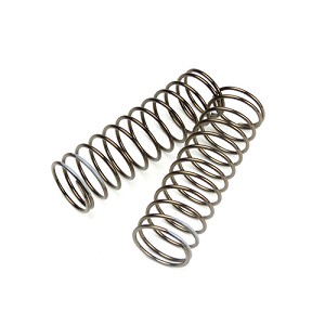  Tekno RC Low Frequency 75mm Front Shock Spring Set (Black - 3.58lb/in) (1.6x11.6) (2)
