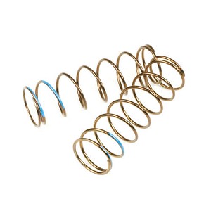 Tekno RC Shock Spring Set (front, 1.6x8, 5.73lb/in, 75mm, blue)