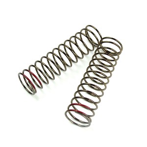  Tekno RC Low Frequency 85mm Rear Shock Spring Set (Red - 2.94lb/in) (1.6x13.7) (2)