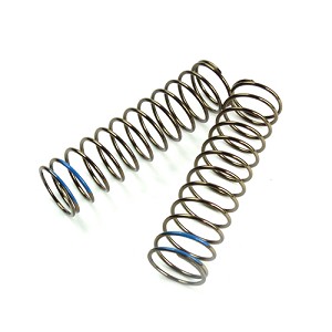 Tekno RC Low Frequency 85mm Rear Shock Spring Set (Blue - 3.13lb/in) (1.6x13.0) (2)