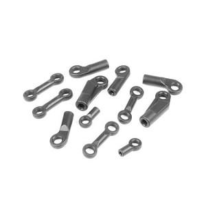 Tekno RC Rod End Set (brake/steering/sway bar linkage, 2.0)