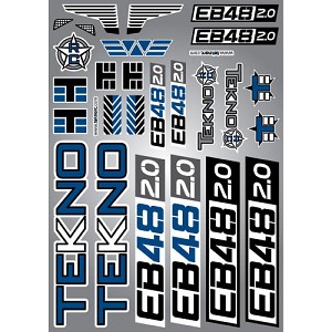 Tekno RC EB48 2.0 Decal Sheet