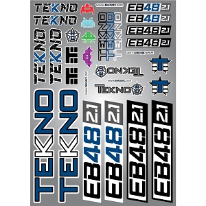 Tekno RC Decal Sheet (EB48 2.1)