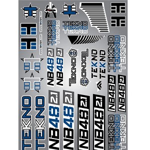 Tekno RC Decal Sheet (NB48 2.1)