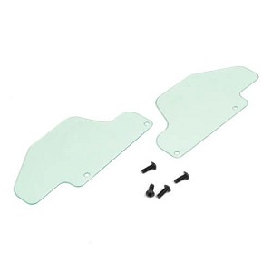 Tekno RC Lexan Rear Arm Mud Guards (ET48 2.0)