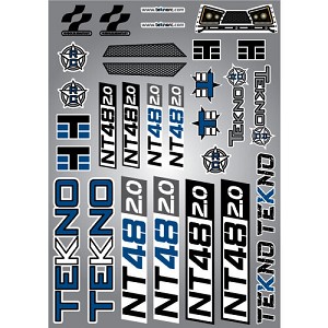 Tekno RC Decal Sheet (NT48 2.0)