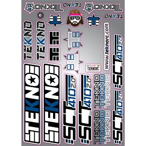 Tekno RC SCT410 2.0 Decal Sheet