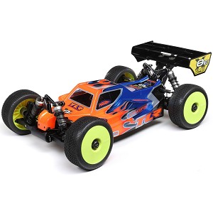 Team Losi Racing 1/8 8IGHT-X/E 2.0 Combo 4WD Nitro/Electric Race Buggy Kit