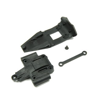 Team Losi Racing Front Pivot, Brace & Bumper: 22-4 2.0