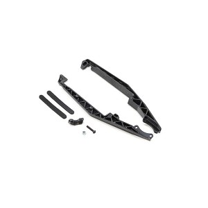 Team Losi Racing Mud Guard Set, Stiffezel with Fan Mount: 22 4.0