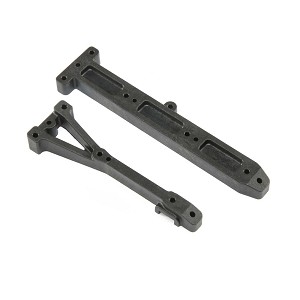 Team Losi Racing Chassis Brace Set: 22X-4