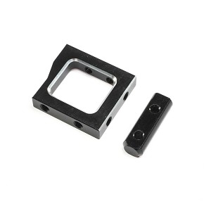 Team Losi Racing Servo Mounts Aluminum: 22X-4