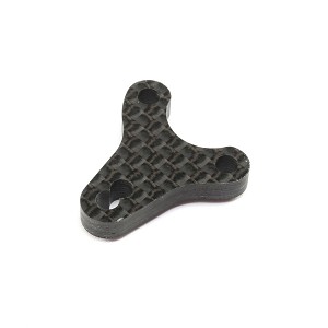 Team Losi Racing Carbon Bell Crank Plate: 22X-4