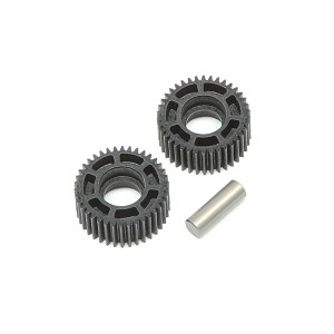 Team Losi Racing Idler Gear & Shaft, Laydown: 22 4.0