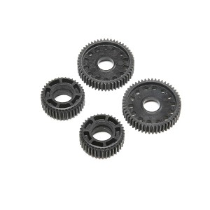 Team Losi Racing Narrow Gear Set, Laydown Idler, Diff (2): 22 4.0 SR