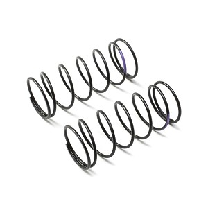 Team Losi Racing Purple Front Springs, Low Frequency, 12mm (2)