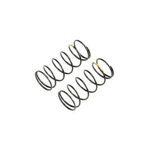 Team Losi Racing Yellow Front Springs, Low Frequency, 12mm (2)