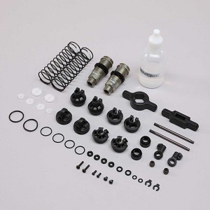 Team Losi Racing 36.5mm Shock Set, G3, 3mm, TiCN (2)