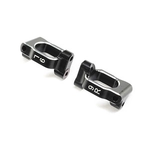 Team Losi Racing Caster Block Set 9 deg Aluminum: 22X-4