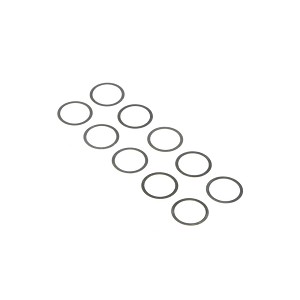 Team Losi Racing 10 x 14mm Shims, 0.1mm and 0.2mm (5 each)