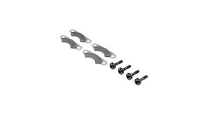 Team Losi Racing Brake Pads and Screws (4): 8X