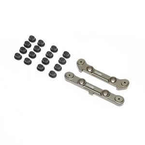 Team Losi Racing Adjustable Rear Hinge Pin Brace w/Inserts: 8XT