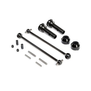 Team Losi Racing Front Rear CV Driveshaft Set (2): 8IGHT-X