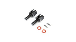 Team Losi Racing Rear HD Lightened Outdrive Set (2): 8X