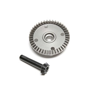 Team Losi Racing Front Differential Ring and Pinion Gear: 8XT