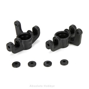 Team Losi Racing Front Spindle Set: 8IGHT 4.0