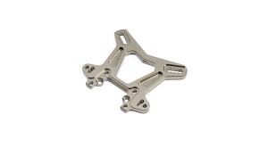 Team Losi Racing Front Shock Tower, Aluminum: 8X