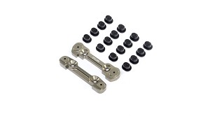 Team Losi Racing Adjustable Front Hinge Pin Brace w/Inserts: 8X