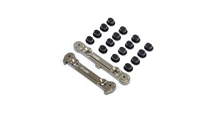 Team Losi Racing Adjustable Rear Hinge Pin Brace w/Inserts: 8X