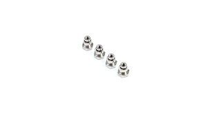 Team Losi Racing Suspension Ball, 6.8mm, Flanged (4): 8X