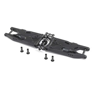 Team Losi Racing Rear Arm Set with Inserts: 8X, 8XE 2.0