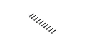 Team Losi Racing Cap Head Screws, M2x10mm (10)