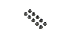 Team Losi Racing M4 Flanged Lock Nuts (10)