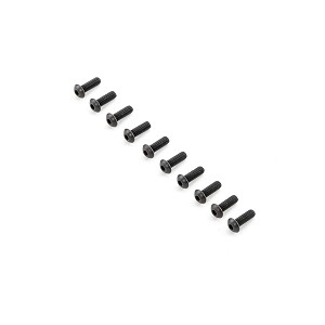 Team Losi Racing Button Head Screws, M4x12mm (10)