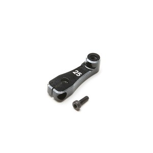 Team Losi Racing Clamping Servo Horn, Aluminum 25T: 22 5.0
