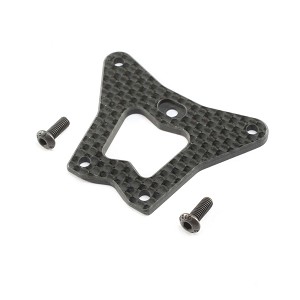 Team Losi Racing Carbon Front Steering/Gearbox Brace: 22X-4