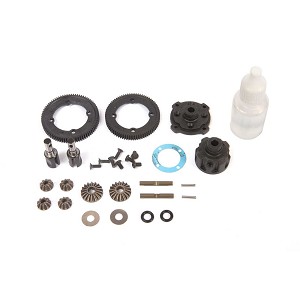 Team Losi Racing Center Diff Complete Metal: 22X-4