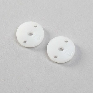 Team Losi Racing Machined Shock Pistons, Thin, 2 x 1.8mm, G3 (2)