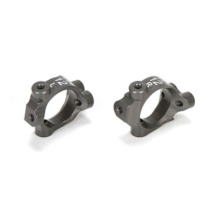 Team Losi Racing Caster Block Set, 12.5 degrees, Aluminum: 22-4