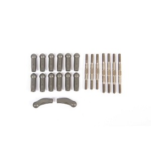 Team Losi Racing HD Turnbuckle Kit Titanium: 22X-4
