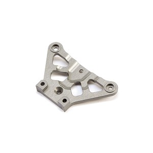 Team Losi Racing Front Brace, Aluminum: 8X