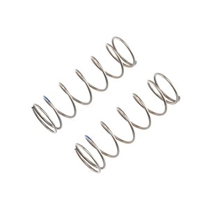 Team Losi Racing 16mm EVO Front Shock Spring, 5.1 Blue (2): 8B 4.0