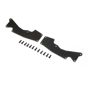 Team Losi Racing Front Arm Inserts Carbon: 8XT