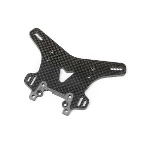 Team Losi Racing Carbon Front Shock Tower: 8XT